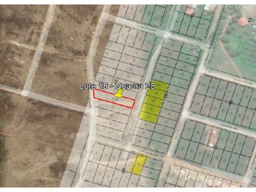 Terreno com 749,24m² em loteamento
