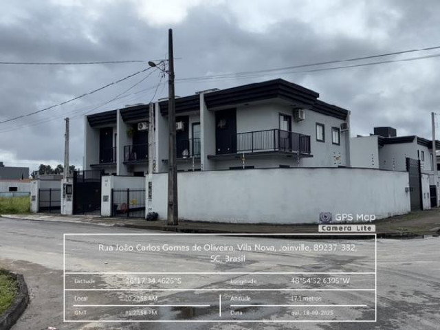 Casa com 2 quartos em Joinville/SC