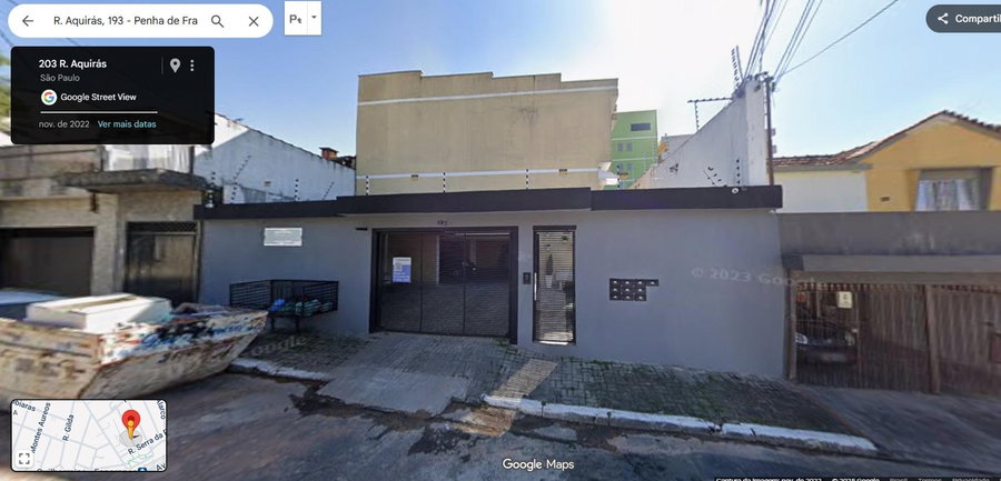 Casa com 54,55m² em condomínio, 2 quartos, desocupada