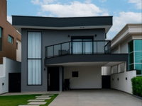 Casa em Condomínio com 270,88m² de Área Construída em Vargem Grande Paulista