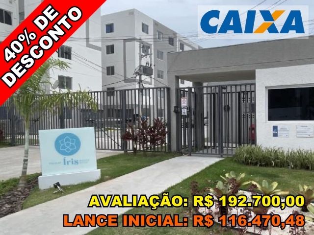 Apartamento 40m² com 2 quartos em Guaratiba, Rio de Janeiro