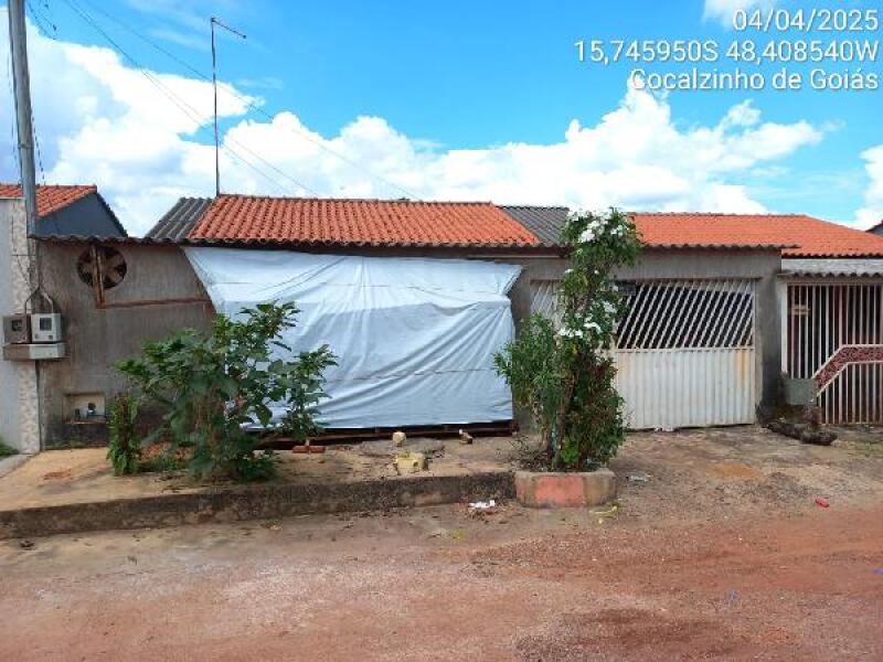 Casa 47,5m² com 2 quartos em Cocalzinho de Goiás