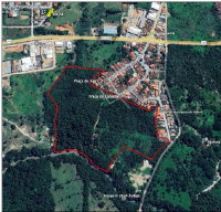 Terreno urbano com 84.700 m² e construção tombada de 111,50 m²