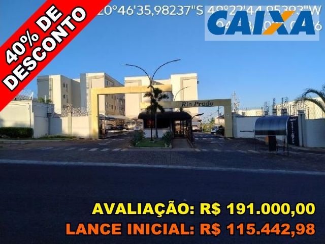 Apartamento com 2 quartos e vaga de garagem em São José do Rio Preto