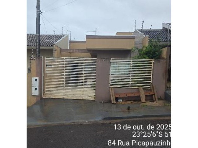 Casa com 64,14m² em Arapongas/PR - 2 Quartos
