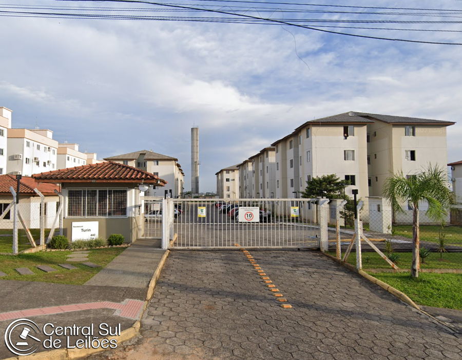 Apartamento 1º andar com 47m² privativos, 1 vaga, 1 banheiro