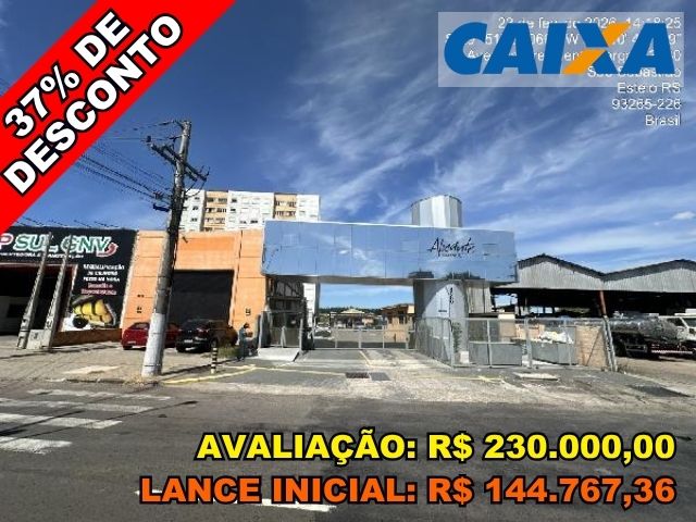 Apartamento com 2 quartos e vaga de garagem em Esteio/RS