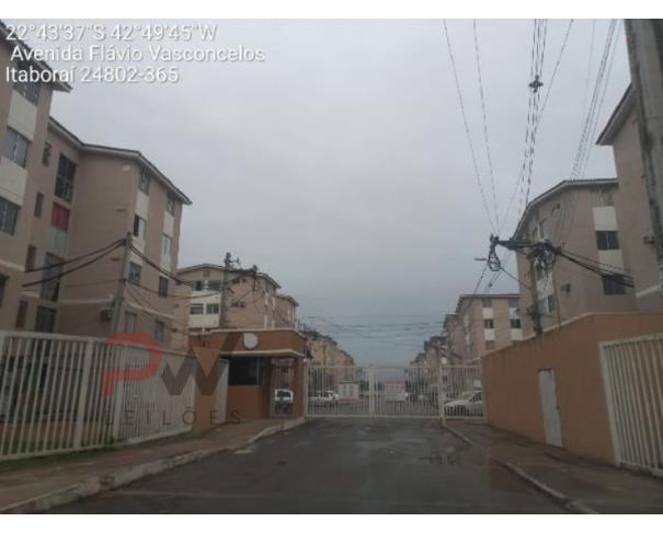 Apartamento Condomínio Conquista Itaboraí com 2 quartos