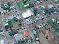 Terreno urbano 1.100m² em Bom Jesus do Oeste/SC com construção em alvenaria