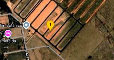 Terreno desocupado com 250m² em excelente localização