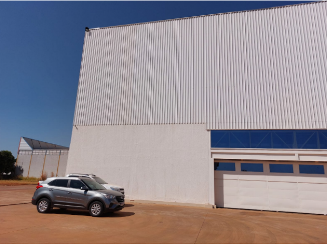 Hangar com 1.666m² em Goiânia/GO