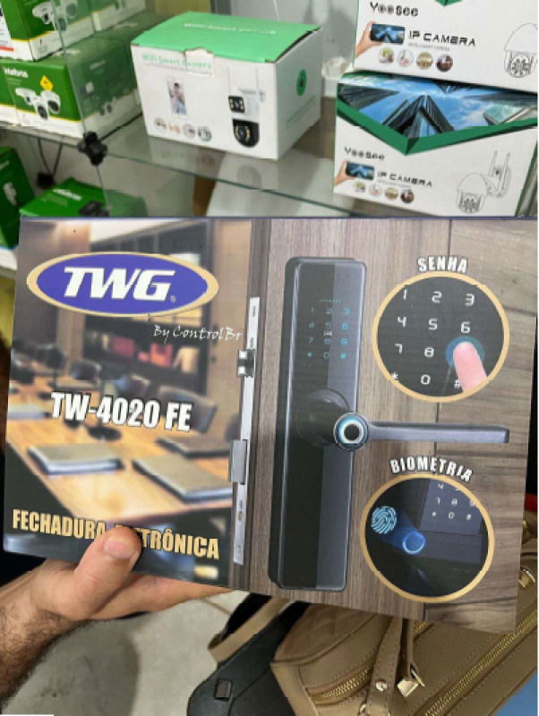 Fechadura Digital TWG - Modelo TW-4020 FE