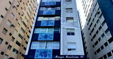 Apartamento aconchegante com 1 quarto e 1 banheiro em Santos