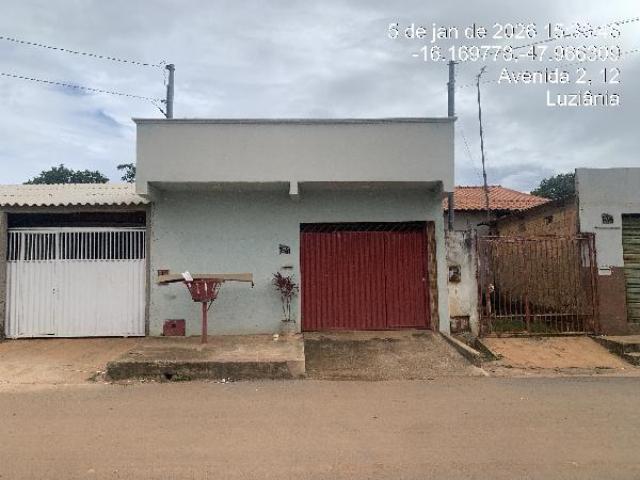 Casa com 2 quartos em Luziânia - GO