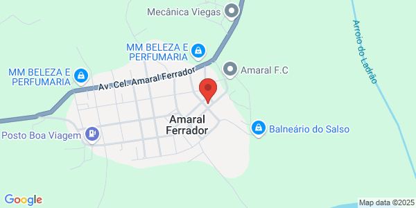 Terreno urbano de 492,10m² em Amaral Ferrador/RS