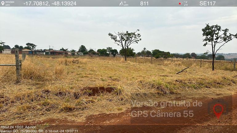 Terreno Urbano em Ipameri/GO com 1.272 m²