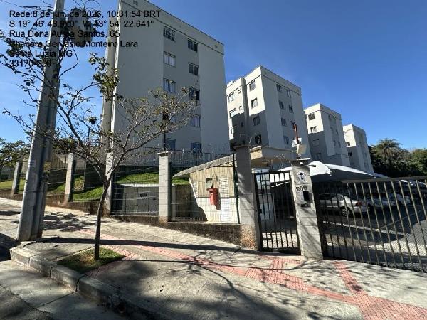 Apartamento 2 Qts, 44,62m² Priv., Santa Luzia/MG