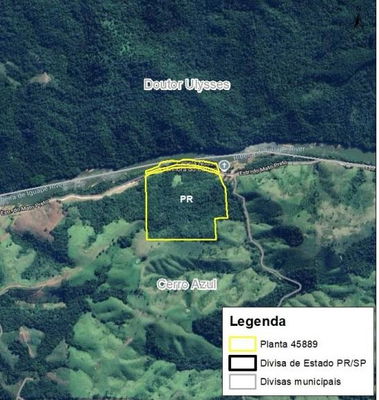 Área Rural Desocupada em Cerro Azul/PR - 10,23ha