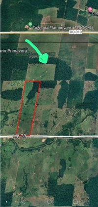 Fração de Terras Rural de 5,0 Ha em Pimenta Bueno/RO