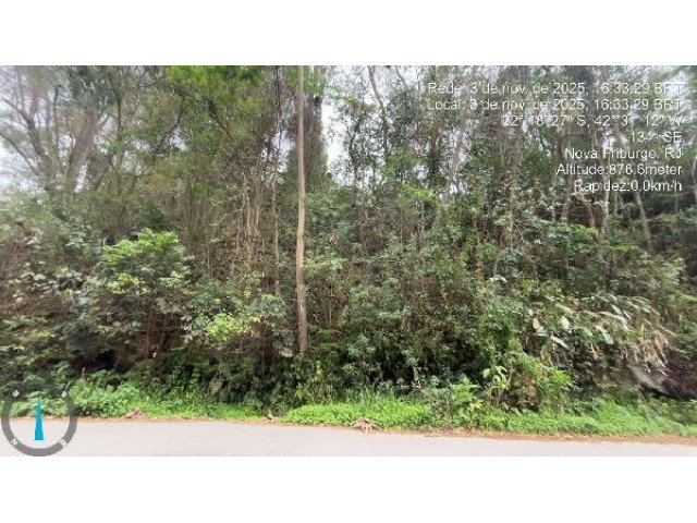 Terreno com 247,75m² em Nova Friburgo/RJ