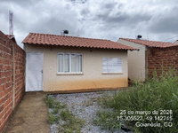 Casa 2QTS 44,95m² com 160m² terreno em Goianésia