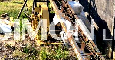 Guincho de manutenção e perfuração de poços artesianos em funcionamento