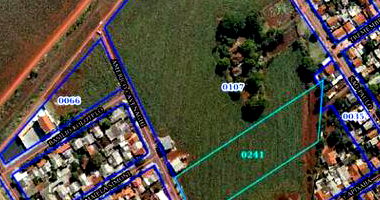 Terreno urbano amplo de 6.322,62 m² no Conjunto Residencial Timburi