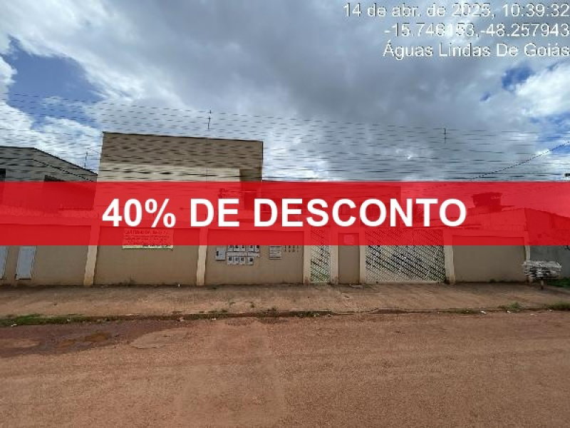Apartamento com 2 quartos em Águas Lindas de Goiás/GO