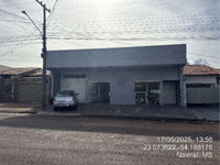 Sala Comercial e Residência em Naviraí/MS - 360m²