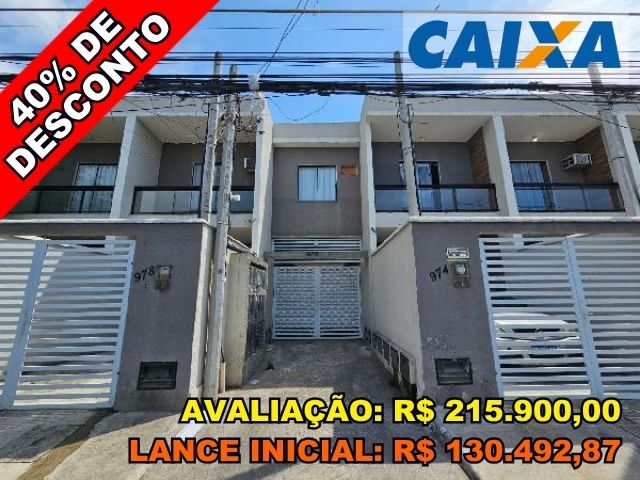 Casa com 2 Quartos e 64m² em Mesquita/RJ