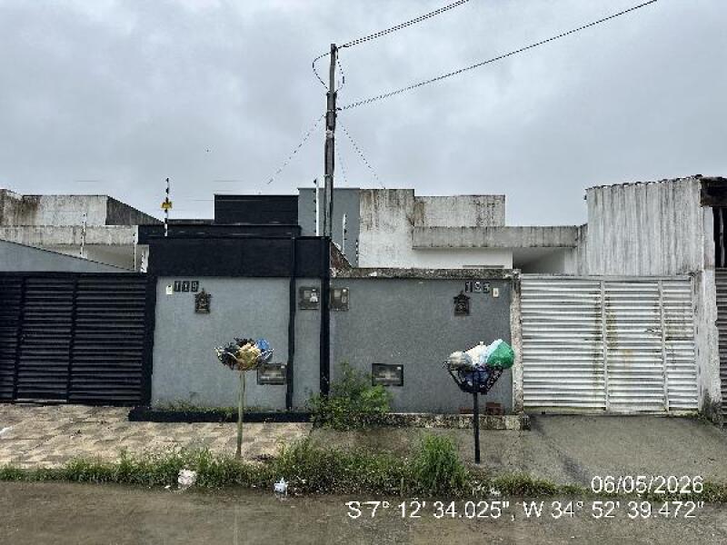 Casa com 60,1m², 2 quartos e vaga de garagem em João Pessoa