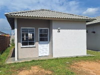 Casa 2 quartos com área de 43,85m² e terreno de 175,2m²