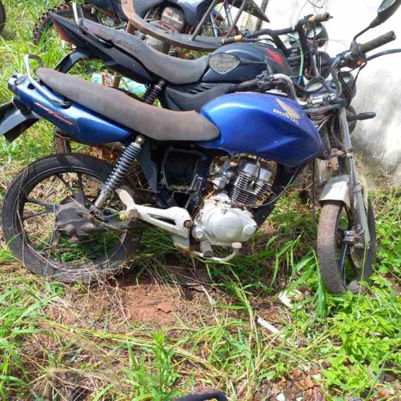 Honda CG 150 Titan ESD - 2004/2004, Azul, Documentável