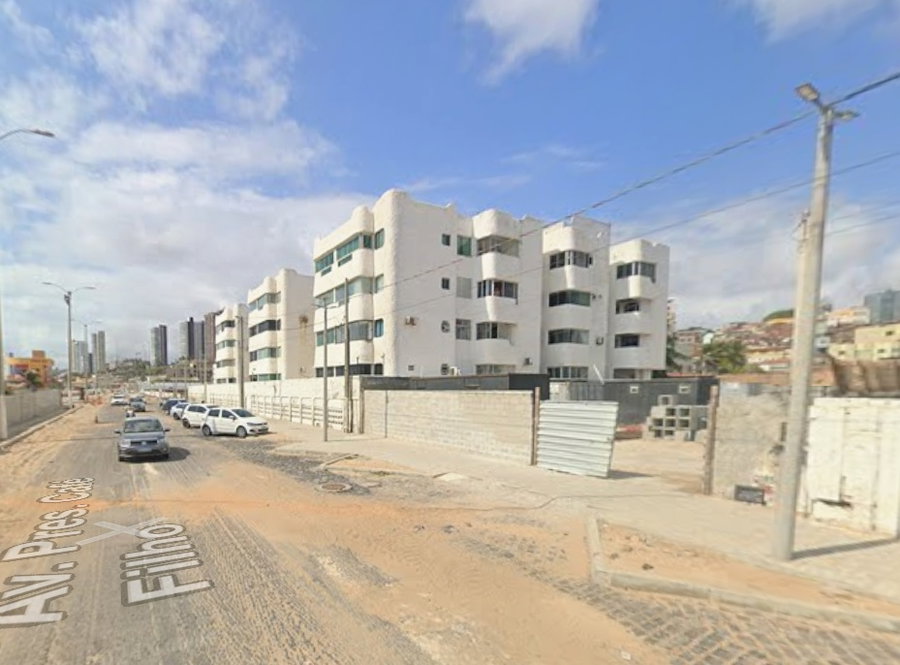 Apartamento Frente Mar em Natal/RN com 1 Quarto