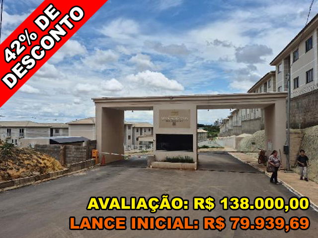 Apartamento 2 quartos, 1 banheiro, 1 vaga, 56.62m² privativos