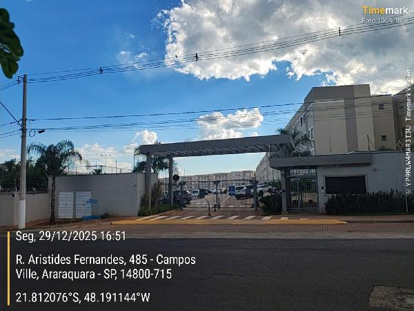 Apartamento 2 Qts, 43m², 1 Vaga - Araraquara/SP