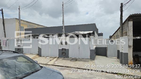 Casa 35m² em São Gonçalo/RJ com lance inicial de R$87.819,45