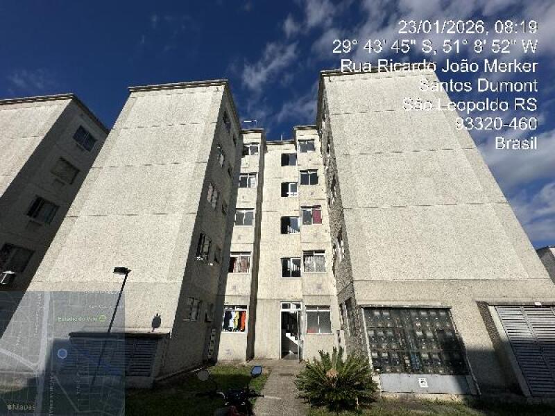 Apartamento com 2 quartos, 1 banheiro e 41,19 m²