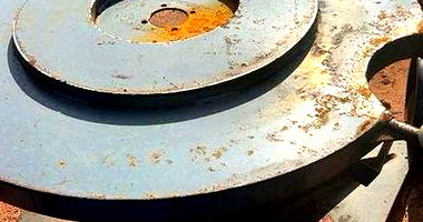 Mesa de montagem desmontada