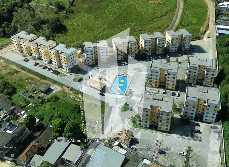 Apartamento 2 quartos, 1 banheiro, 47m²