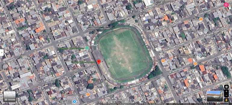 Estádio com 45 lojas e área de 22.156m²
