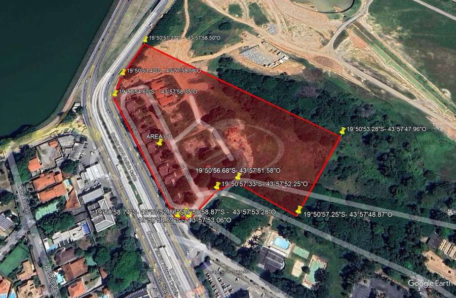 Área com 42.040 m² em Belo Horizonte/MG