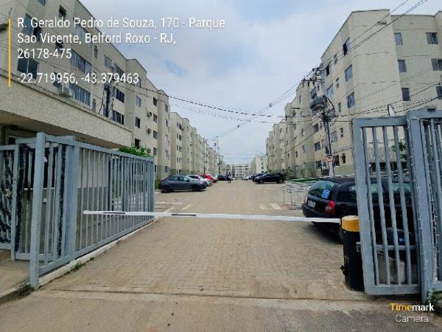 Apartamento com 1 vaga em Belford Roxo/RJ