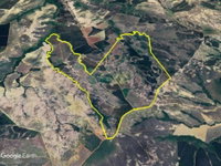 Fazenda com 635,51 hectares, sede, casa para colonos e galpões