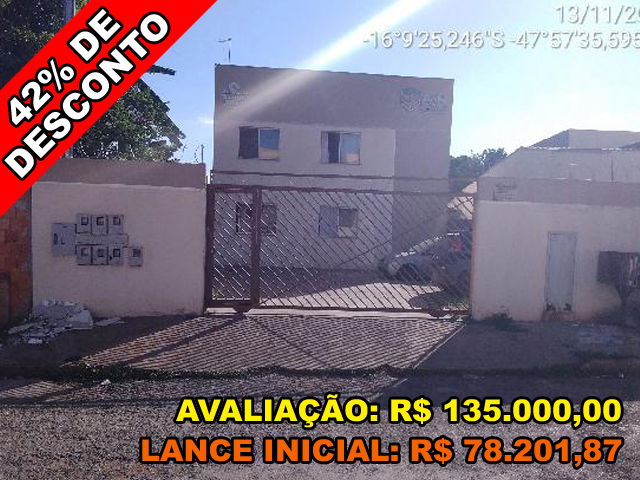 Apartamento 2 quartos, 1 banheiro, 1 vaga, 49.52m² construídos