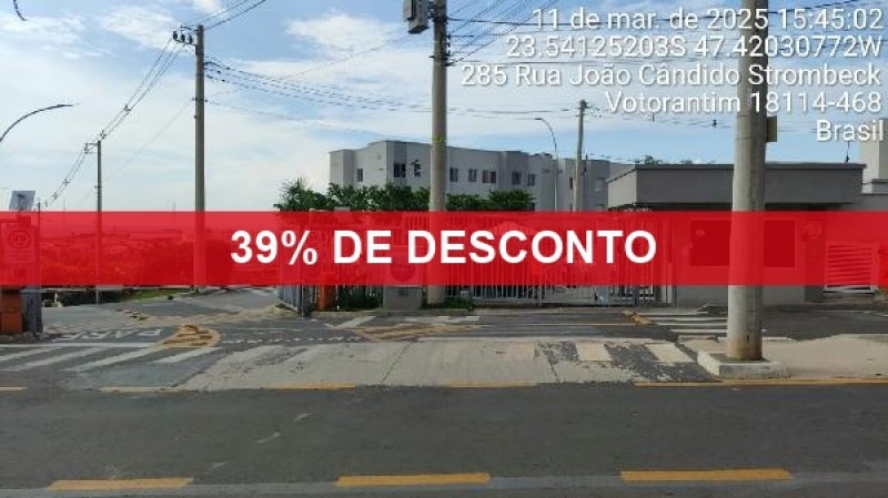 Apartamento com 2 quartos em Votorantim/SP
