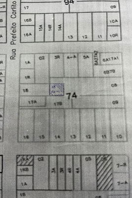 Lote urbano em Tapejara com 337,50m²