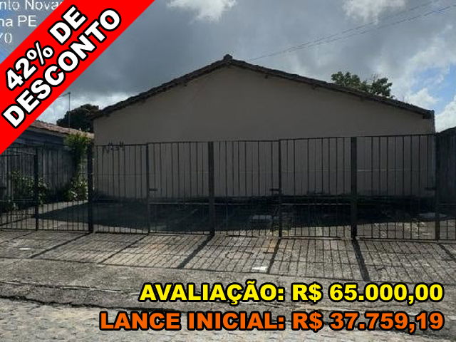 Casa 2 quartos, 1 banheiro, 1 vaga, 49m² construída, desocupada