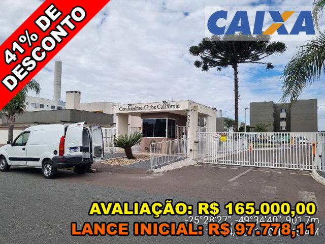 Apartamento 2 Quartos com Vaga em Campo Largo