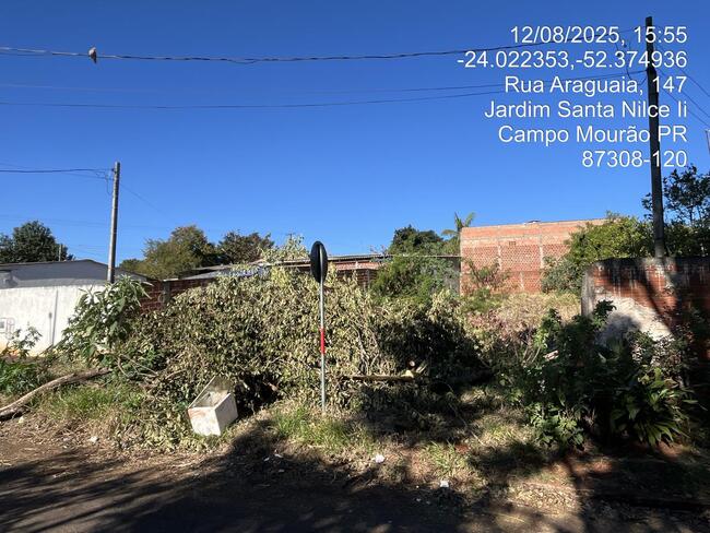 Terreno de 368,70 m² no Jardim Santa Nilce II